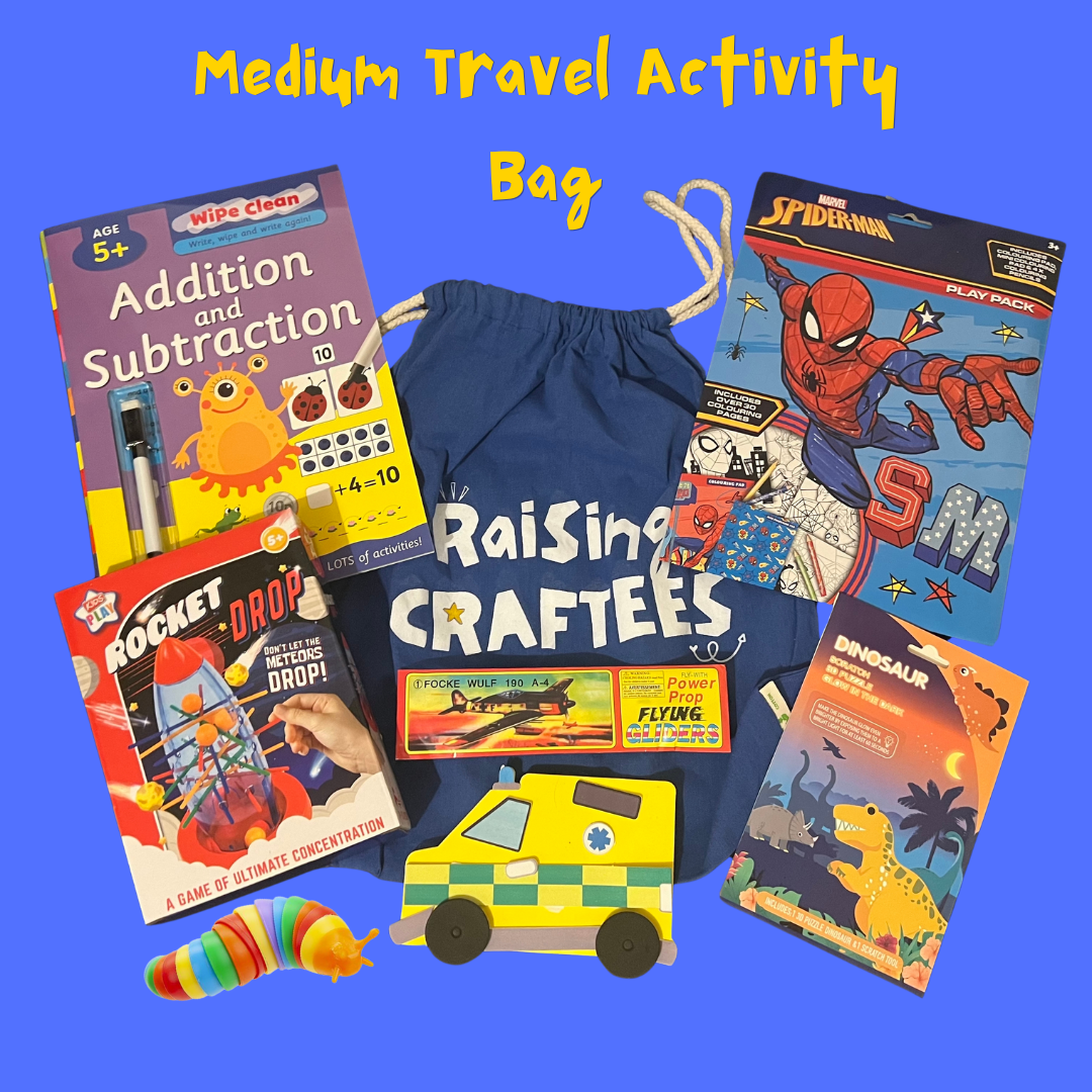 Kids Travel Activity Pack - Medium Travel Pack