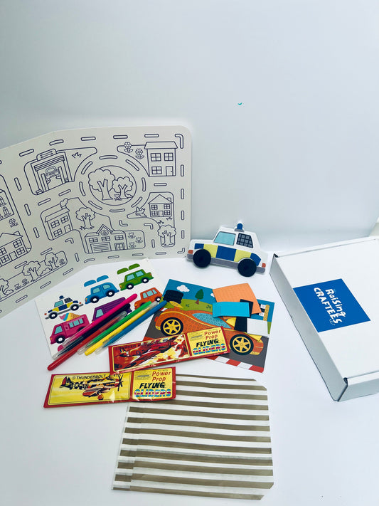 Kids Vehicle Craft Kit - Things That Go 5pcs Craft Kit
