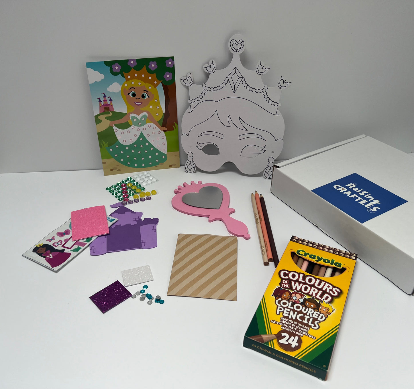 4 piece Princess Craft Kit