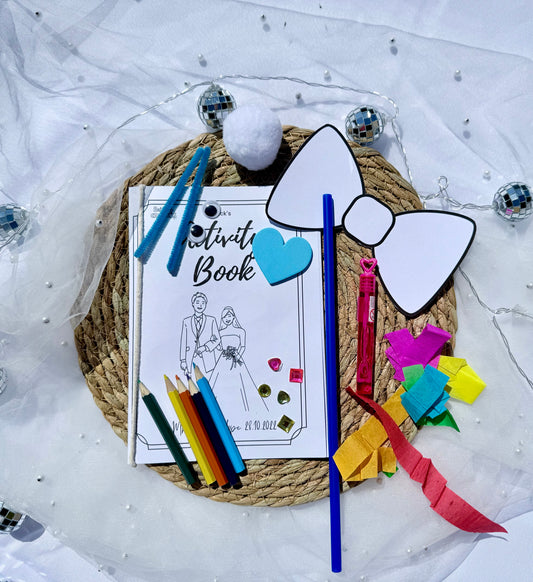 Wedding Craft & Game Entertainment Pack: Kids Wedding Activity Pack